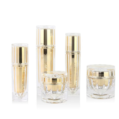 Conjunto de frascos acrílicos personalizados para envases cosméticos 30ML 50ML 100ML 30G 50G Perfecto