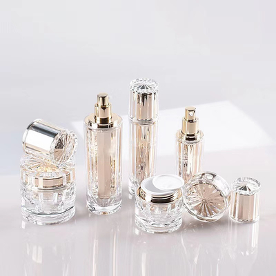 Conjunto de frascos acrílicos personalizados para envases cosméticos 30ML 50ML 100ML 30G 50G Perfecto