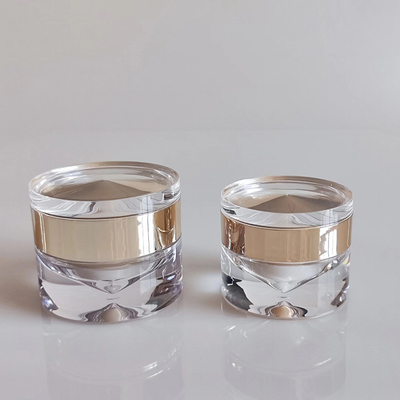 Envases de cosméticos acrílicos vacíos de lujo 30ml 50ml 100ml y frascos 30g 50g