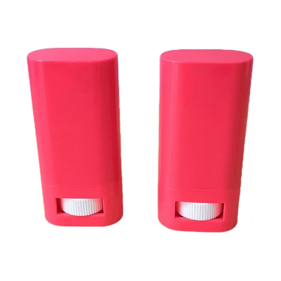 Bastón de desodorante de plástico vacío de 15G y 20G personalizado con relleno de fondo de rodillo