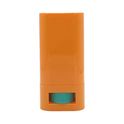 Bastón de desodorante de plástico vacío de 15G y 20G personalizado con relleno de fondo de rodillo