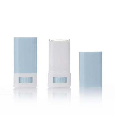 15G 20G de plástico vacío Deo Stick con rodillo para el bálsamo de desodorante Impresión personalizada Relleno de fondo