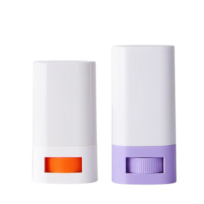 15G 20G de plástico vacío Deo Stick con rodillo para el bálsamo de desodorante Impresión personalizada Relleno de fondo