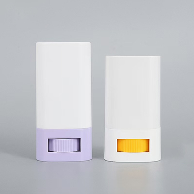 15G 20G de plástico vacío Deo Stick con rodillo para el bálsamo de desodorante Impresión personalizada Relleno de fondo