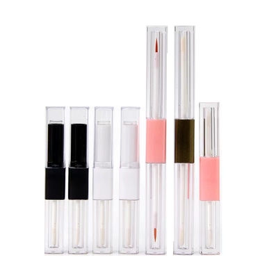 Tubo doble personalizado 1.2ml 2.5ml 1.8g para tubo de brillo para labios o tubo de lápiz labial o delineador de ojos