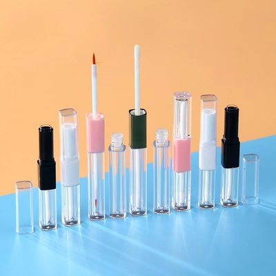 Tubo doble personalizado 1.2ml 2.5ml 1.8g para tubo de brillo para labios o tubo de lápiz labial o delineador de ojos