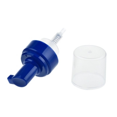 Dispensador de bomba de espuma de color personalizado de PP con tapa para tamaño de cuello de 42/43 mm