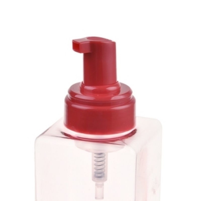 Dispensador de bomba de espuma de color personalizado de PP con tapa para tamaño de cuello de 42/43 mm