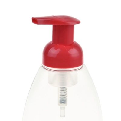 Dispensador con bomba de espuma negra para limpiadores faciales y botellas de cosméticos