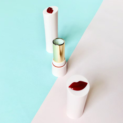 Embalaje vacío personalizado de 3.5g-5g para tubo de lápiz labial con anillo de sello