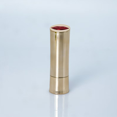 Gloden de lujo 3.5g-5g tubo de lápiz labial recipiente vacío con anillo de sello