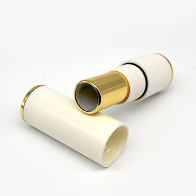 Flip Top Cap 4g tubo de lápiz labial para diseño de paquetes cosméticos de lujo personalizados