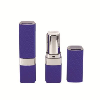 Contenedor de tubo de lápiz labial púrpura personalizado para una solución de envasado cosmético de moda