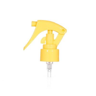 Color amarillo 24 / 410 Mini pulverizador de plástico con diseño de plectro