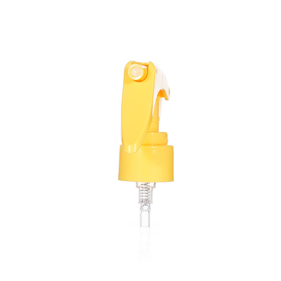 Color amarillo 24 / 410 Mini pulverizador de plástico con diseño de plectro