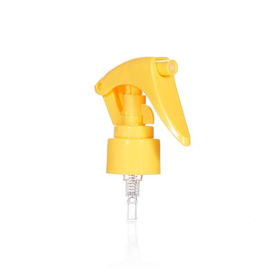 Color amarillo 24 / 410 Mini pulverizador de plástico con diseño de plectro