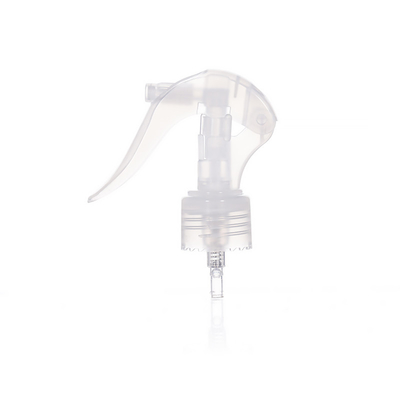 Transparente mejor vendido de plástico 24 / 410 Mini pulverizador de disparo utilizado para la limpieza de paquete