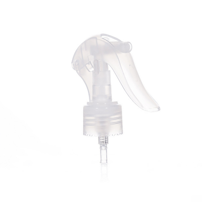 Transparente mejor vendido de plástico 24 / 410 Mini pulverizador de disparo utilizado para la limpieza de paquete