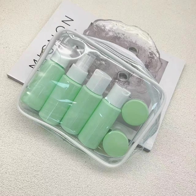 Diseño delicado Botella de viaje de plástico de 50 ml Con apariencia lujosa