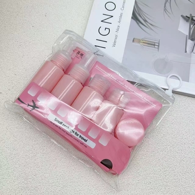 Diseño delicado Botella de viaje de plástico de 50 ml Con apariencia lujosa