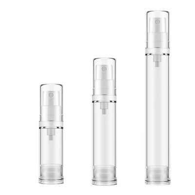 Impresión en pantalla 10 ml Botella de bomba sin aire Loción Niebla Spray Spray Sprayer Embalaje cosmético