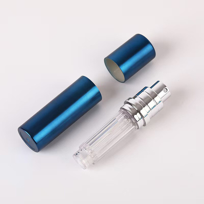 ABS de lujo 5 ml de pluma de perfume con bomba de pulverización con relleno superior de colores personalizados