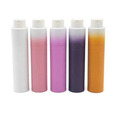 Bolígrafo portátil 10ML 15ML y 20ML de pulverización vacía para perfumes de colores personalizados con gradiente