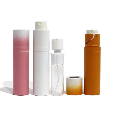 Bolígrafo portátil 10ML 15ML y 20ML de pulverización vacía para perfumes de colores personalizados con gradiente
