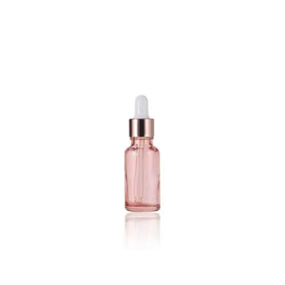 Botella de aceite esencial de vidrio rosa de 10 ml a 100 ml