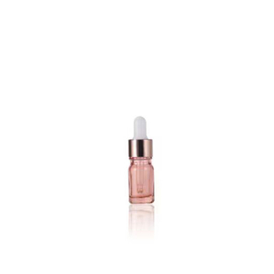 Botella de aceite esencial de vidrio rosa de 10 ml a 100 ml