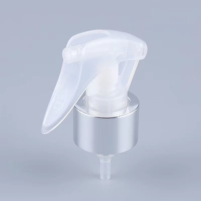 Circuito de plata de aluminio transparente de plástico mini pulverizador de disparo 24/410 soporte de tamaño personalización