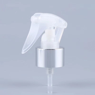 Circuito de plata de aluminio transparente de plástico mini pulverizador de disparo 24/410 soporte de tamaño personalización