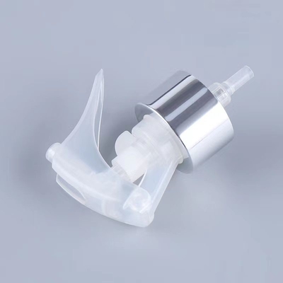 Circuito de plata de aluminio transparente de plástico mini pulverizador de disparo 24/410 soporte de tamaño personalización