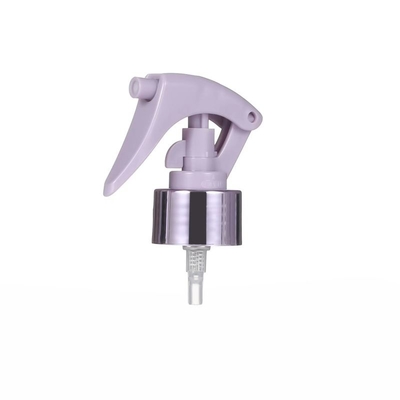 Circuito de aluminio púrpura claro 24/415 Mini pulverizador de disparador para limpieza y lavado