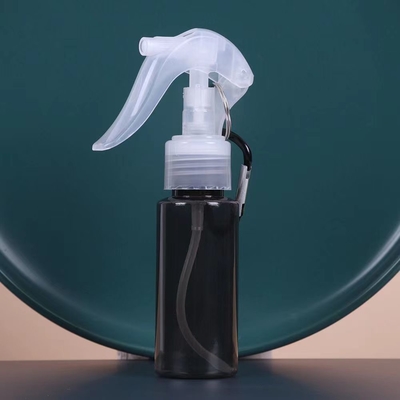 Botella de plástico transparente de 30 ml soporte de personalización coincidencia con el pulverizador de disparo