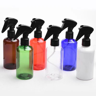Varios colores Botella de plástico de 50 ml utilizada para el pulverizador de gatillo mini Aceptar personalizado