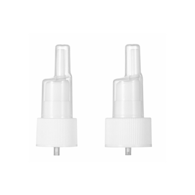 Espray de niebla nasal de plástico interno de tamaño 18/410 utilizado para la personalización del soporte de accesorios médicos