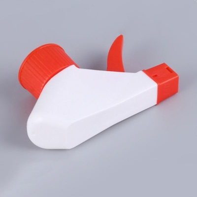 Venta a granel Pulverizador de disparo de plástico de color rojo/blanco 28/410 Tamaño utilizado para botellas