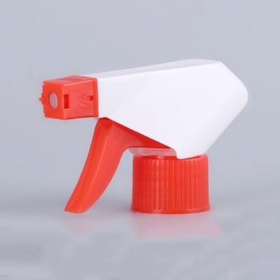 Venta a granel Pulverizador de disparo de plástico de color rojo/blanco 28/410 Tamaño utilizado para botellas