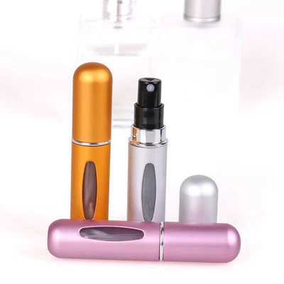 Espray de perfumería de aluminio de lujo 5ml 8ml y 12ml Contenedor vacío