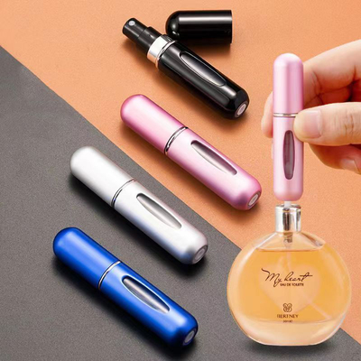 Espray de perfumería de aluminio de lujo 5ml 8ml y 12ml Contenedor vacío