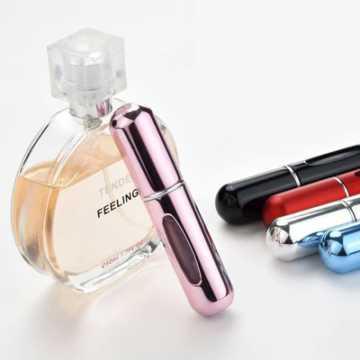 Espray de perfumería de aluminio de lujo 5ml 8ml y 12ml Contenedor vacío