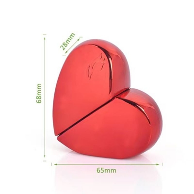 Botella de perfume de vidrio de 30 ml personalizada con pulverizador de aluminio