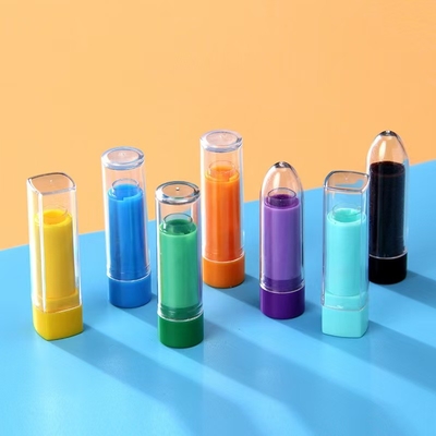 1g Capacidad Colorido Contenedor de tubo de bálsamo labial para necesidades de belleza personalizadas