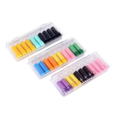 1g Capacidad Colorido Contenedor de tubo de bálsamo labial para necesidades de belleza personalizadas