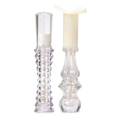 2.4 ml Tubo vacío de brillo de labios delgados Irregularidad de plástico para recipientes cosméticos