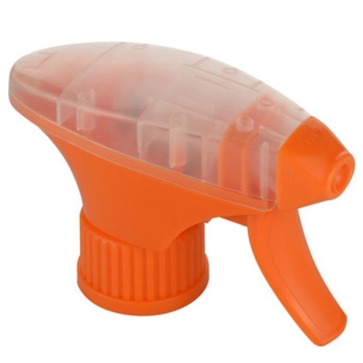 Colores personalizables 28/410 Pulverizador de gatillo de plástico con material de doble cáscara PP