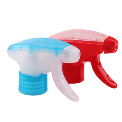 Pulverizador de gatillo de chorro ajustable 28/410 con material PP reciclable para botellas PET