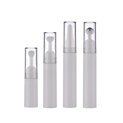 Botella sin aire de tipo popular de 15 ml de plástico para ojos con rollo de crema utilizada para el paquete de cuidado de la piel
