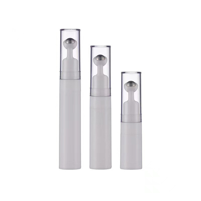 Botella sin aire de tipo popular de 15 ml de plástico para ojos con rollo de crema utilizada para el paquete de cuidado de la piel